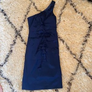 Nicole Miller one shoulder knee length dress